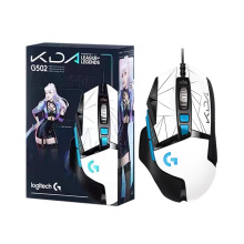 Logitech G502 HERO K/DA Gaming Mouse 100-25,600 DPI RGB Optical USB Wired PC Mice High-performance Gaming Mouse